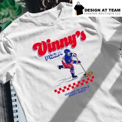 Vinny’s pizza serving up goals every night shirt