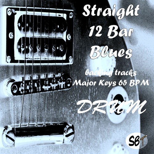 12 bar blues drum track