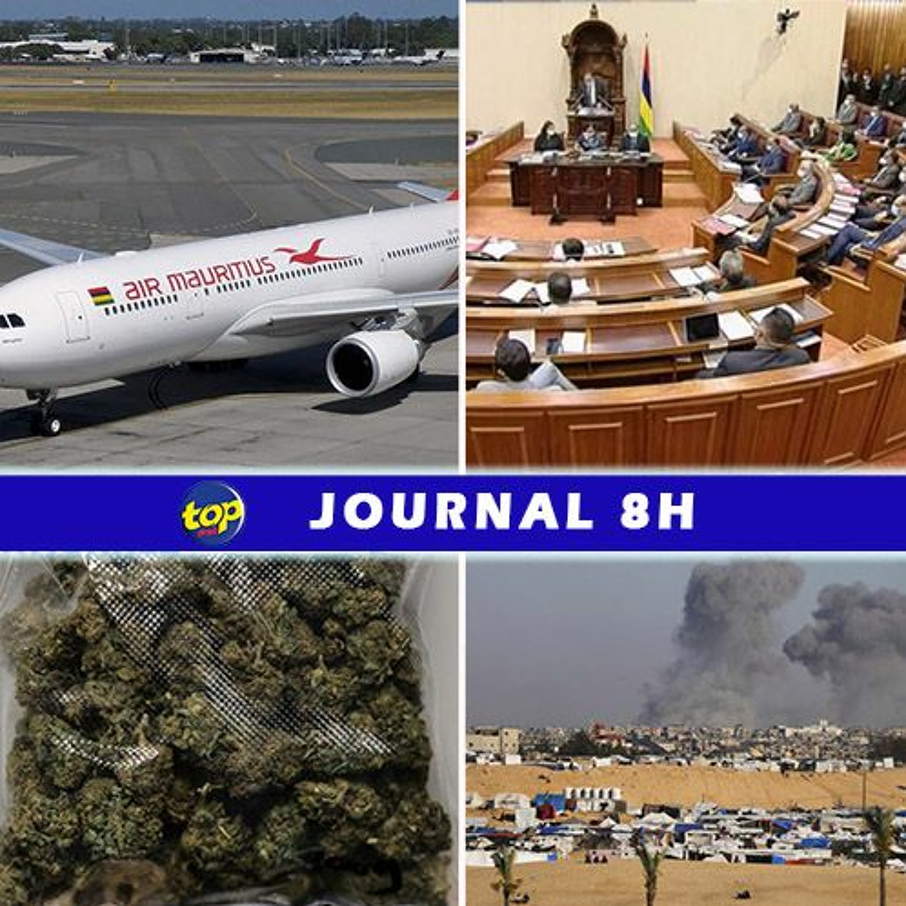 Le journal de 8H de ce mardi 7 mai 2024
