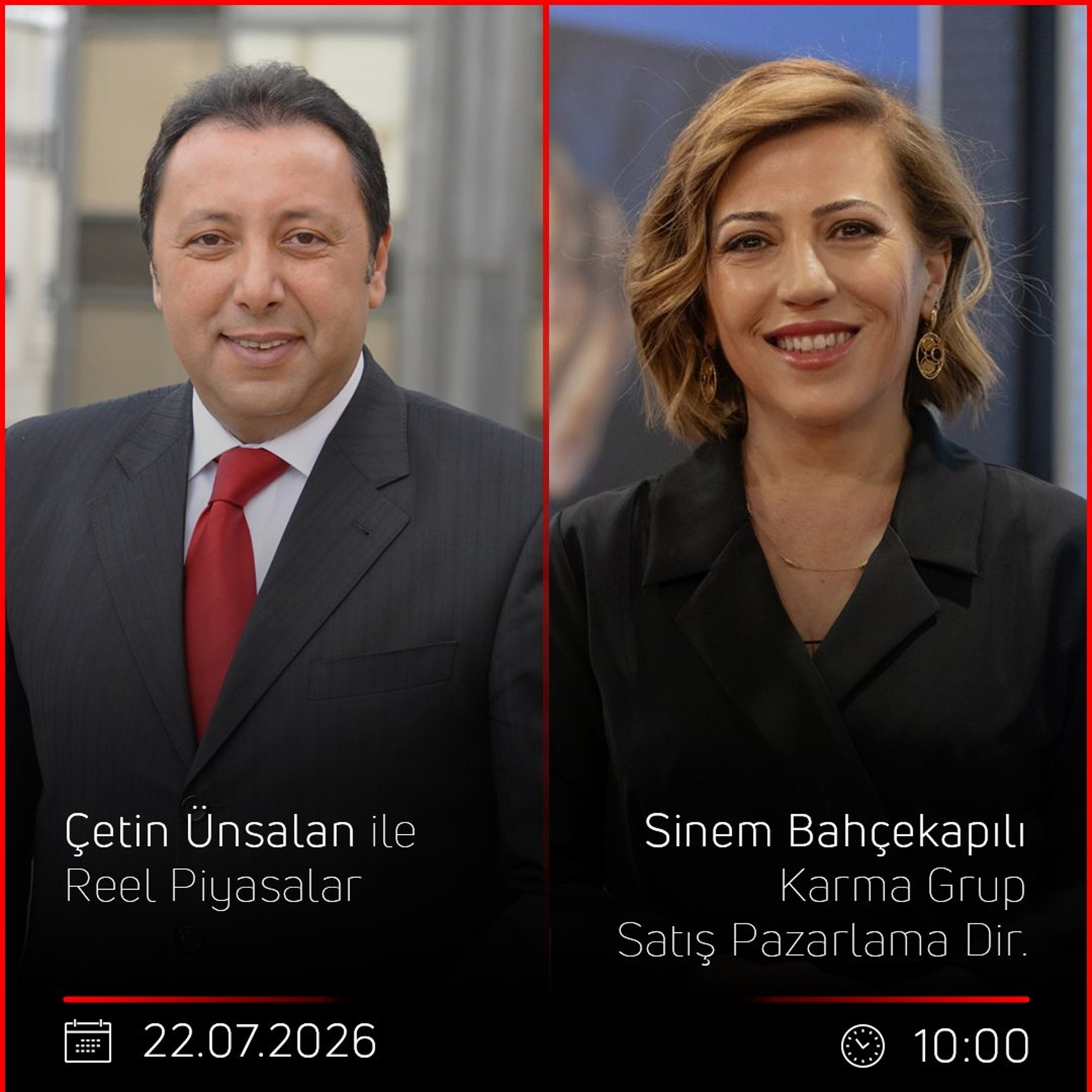 Sinem Bahçekapılı - Çetin Ünsalan ile Reel Piyasalar episode artwork