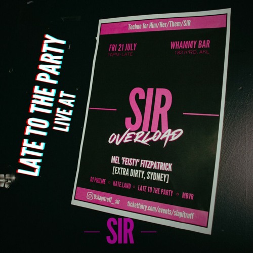 Closing Techno Set @ SIR: Overload (2K23JUL, Whammy Bar, AKL)