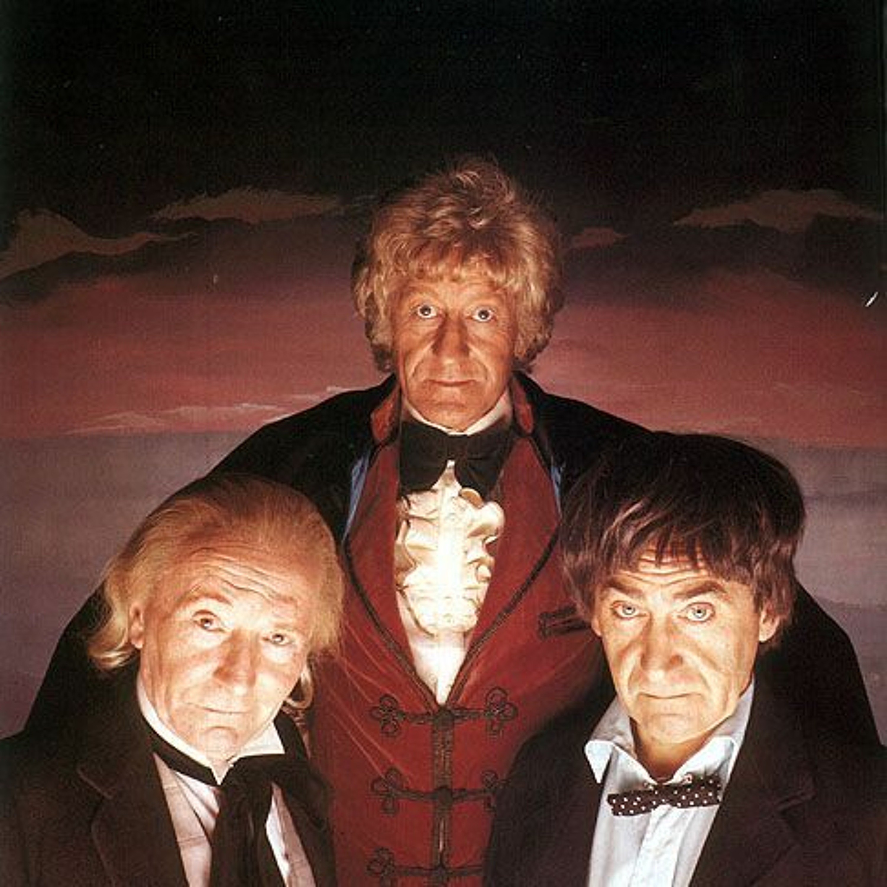 2 Guys A Girl And A Podcast Episode 255 - Doctor Who - The Three Doctors episode artwork