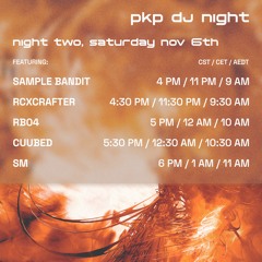 Sample Bandit @ PKP Spooky DJ Nights (2021-11-06)