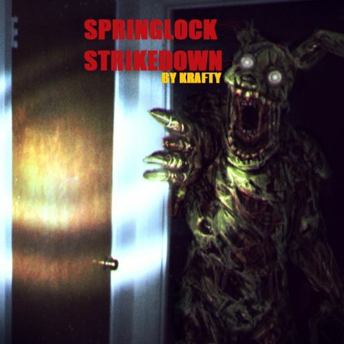 (FNF) Springlock Strikedown | Starman Slaughter but Springtrap and the Shadows sing it