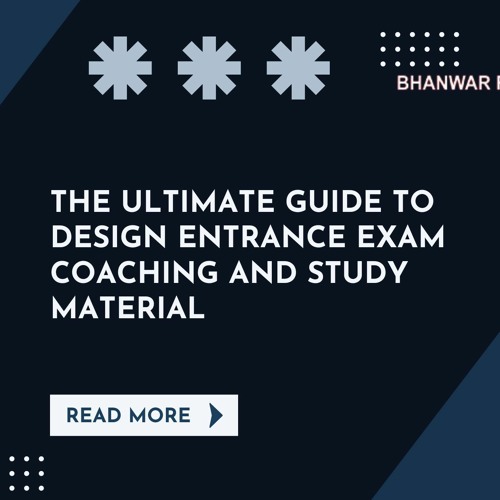 Mastering Design Entrance Exams The Definitive Guide To Coaching And Study Material