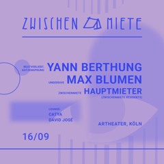 Max Blumen @ Artheater | Zwischenmiete 16.09.2022
