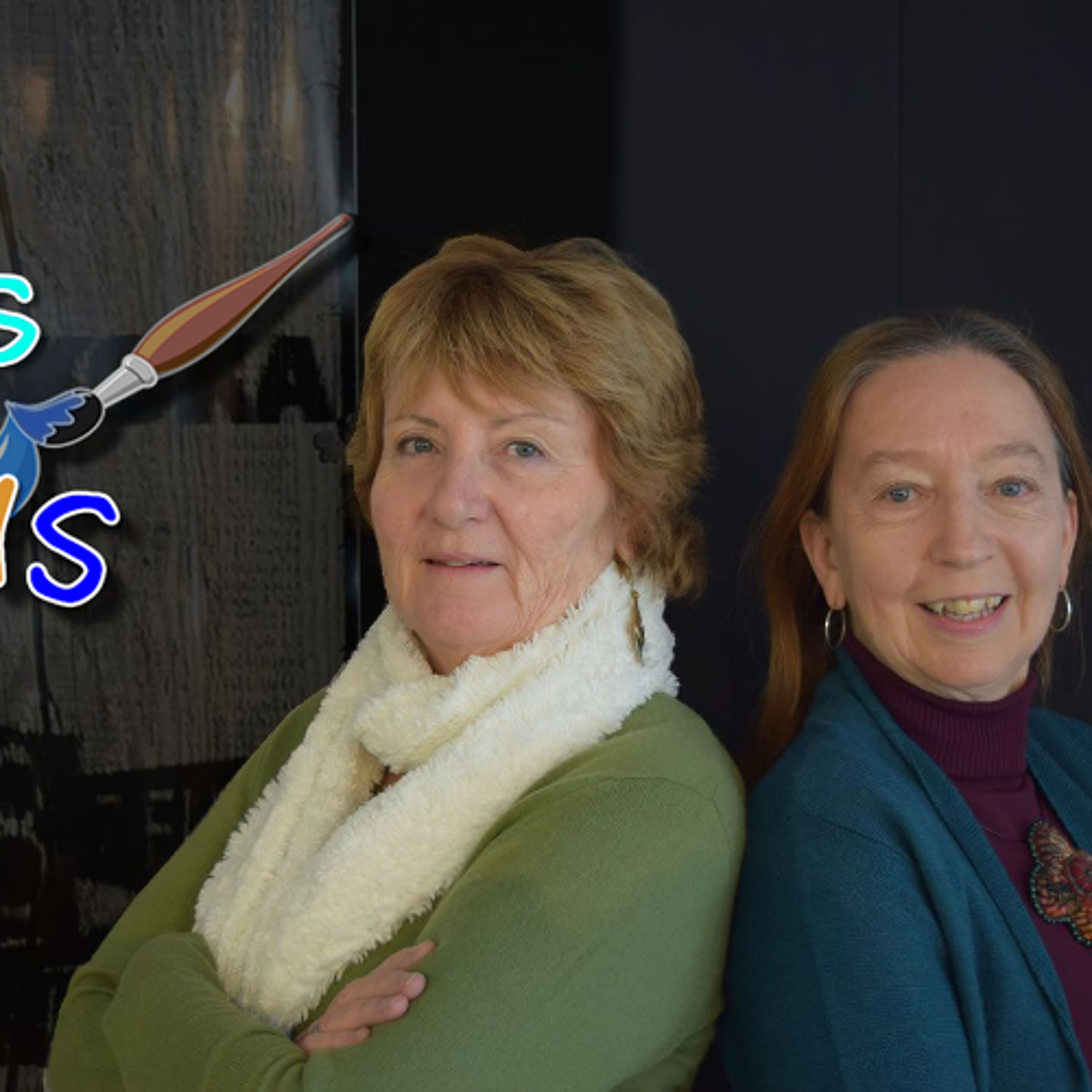 ARTS R US SHERISSE McGUEY AND KASEY STEPHAN CHARLEBOIS MARCH 23 2025 episode artwork