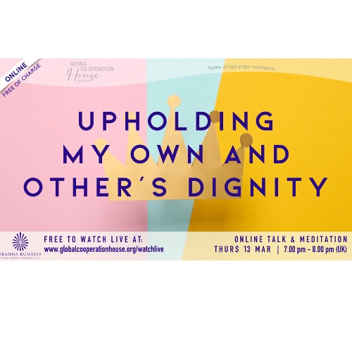 Upholding My Own and Other’s Dignity - Maureen Chen - Thursday 13 March 2025