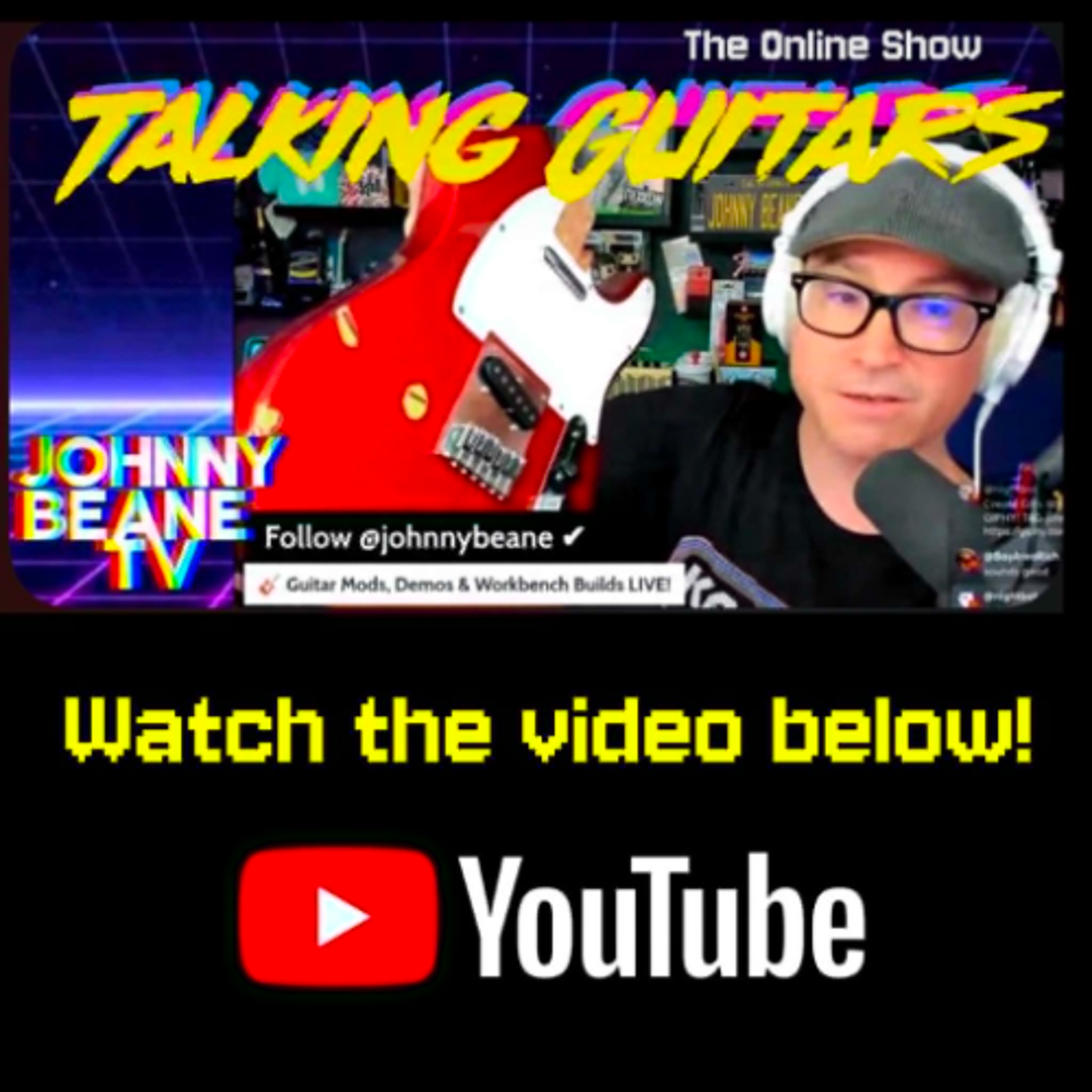 ⚡ Squier Strat Projects, Telecaster Repairs, Guitar Mods & The Santa Cruz Punk Rock Scene! 🎸 episode artwork