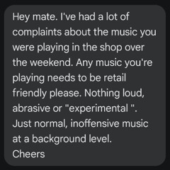 APOLOGIES. UNDERSTOOD.