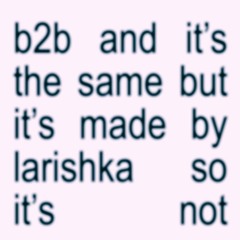 B2b (charli xcx breakbeat edit)
