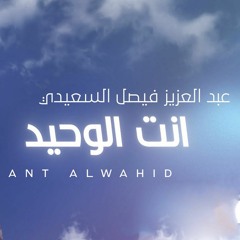 انت الوحيد - عبد العزيز فيصل السعيدي