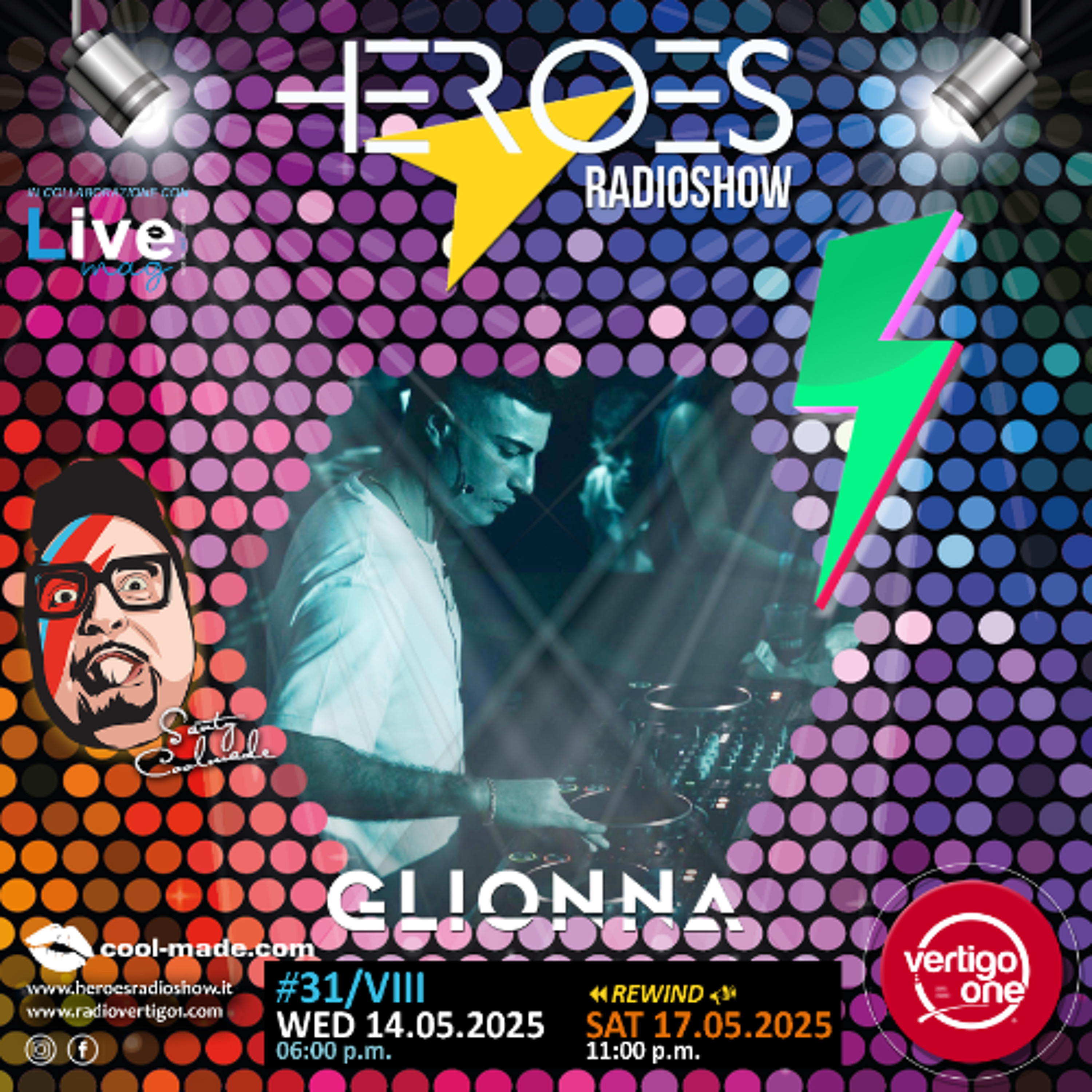 31/2024-25> HEROES RadioShow - Special Guest GLIONNA episode artwork