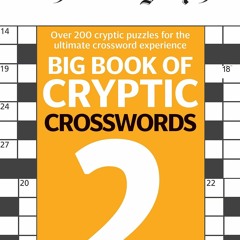 Read ebook [▶️ PDF ▶️] The Telegraph Big Book of Cryptic Crosswords 2