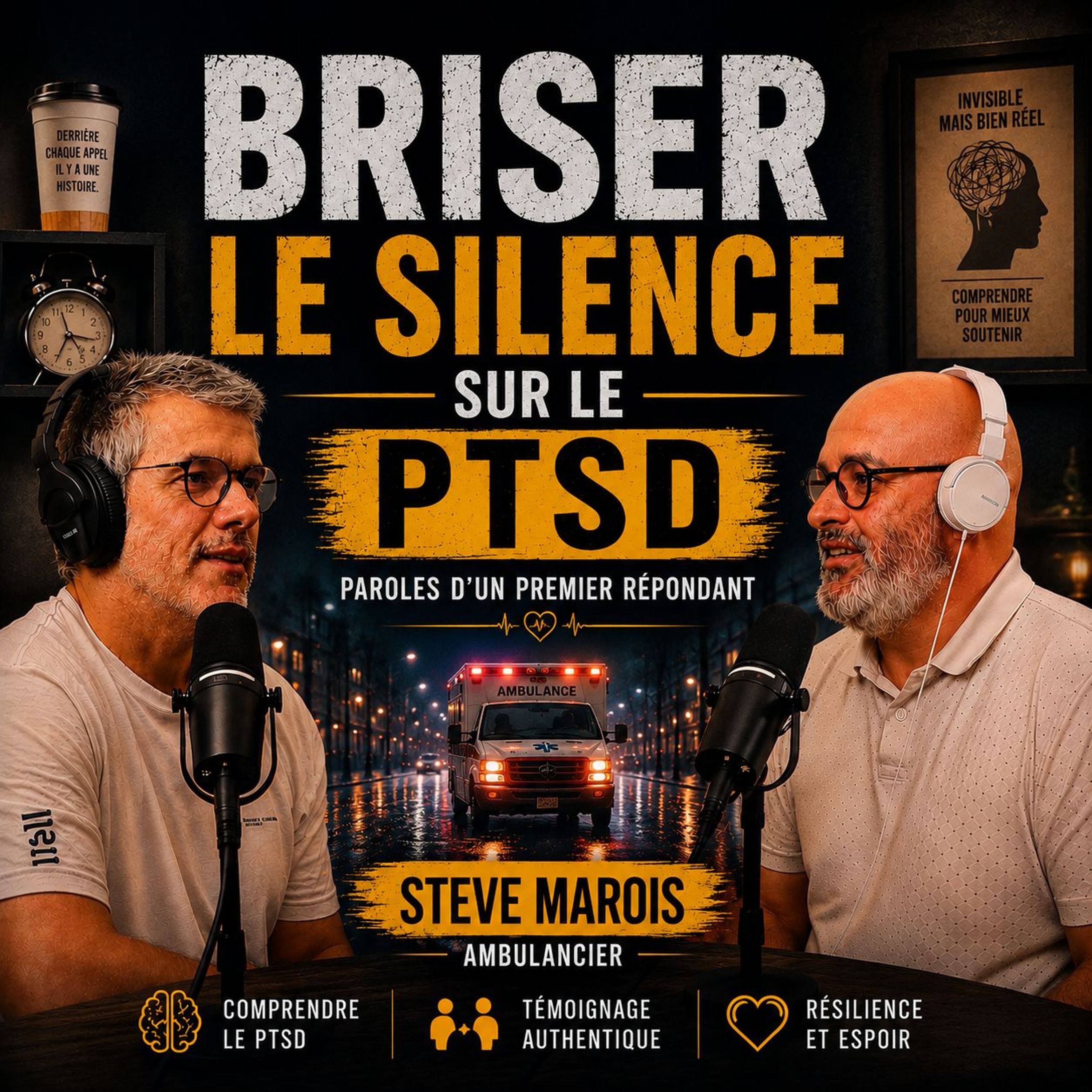 Ép 233 | Briser le silence sur le PTSD. Monsieur Steve Marois