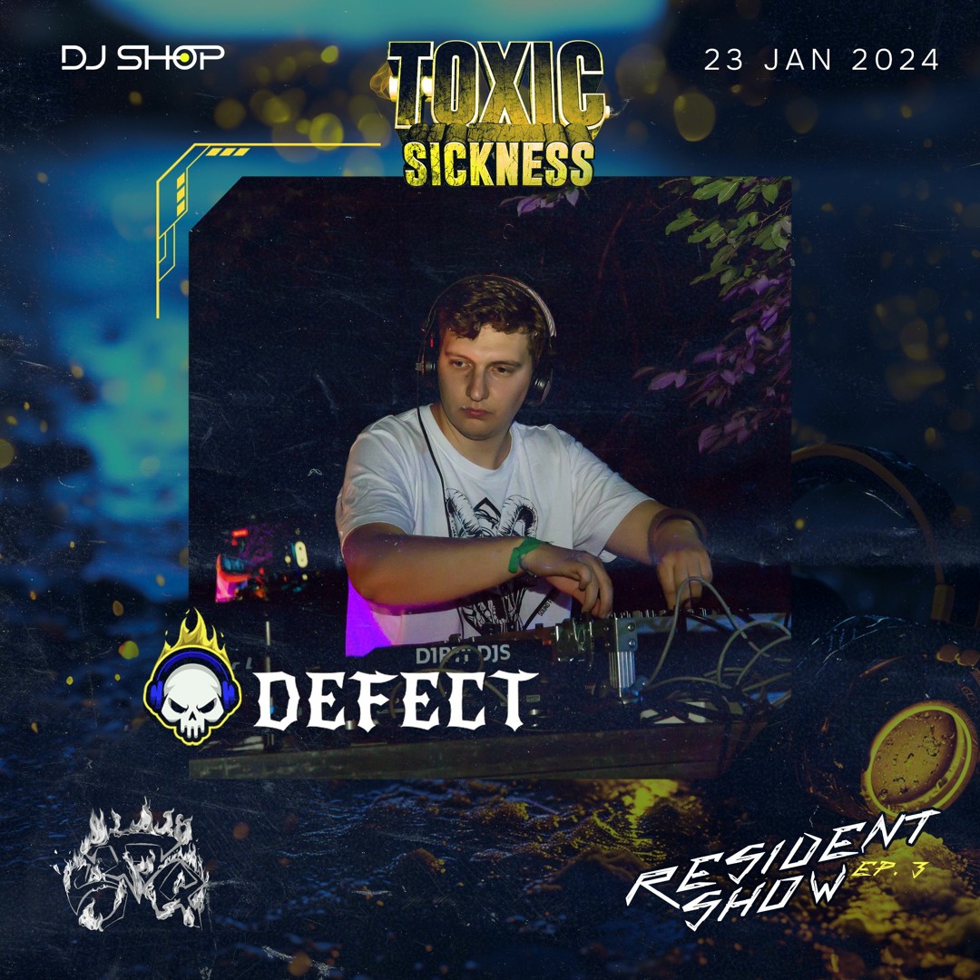 Crawling Raver Stream DEFECT / SFQ RESIDENCY SHOW #3 ON TOXIC SICKNESS / JANUARY ...