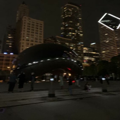 chicago skyline w/ forestxfire