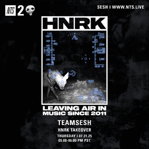 TeamSesh NTS 31st July 2025: hnrk Takeover