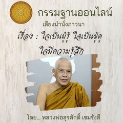 005 ใจเป็นผู้รู้ ใจเป็นผู้ดู  ใจมีความรู้สึก