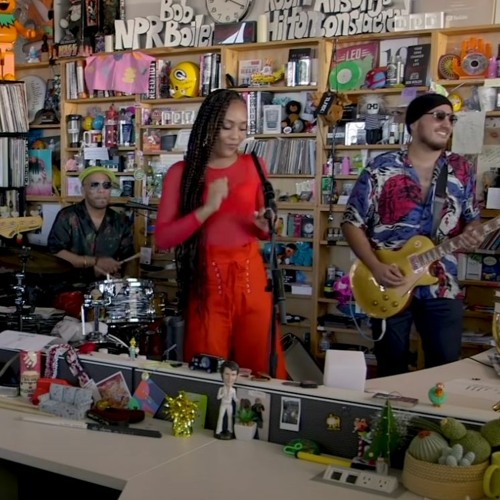 The Free Nationals Feat. Anderson .Paak, Chronixx & India Shawn - Gidget | NPR Music Tiny Desk