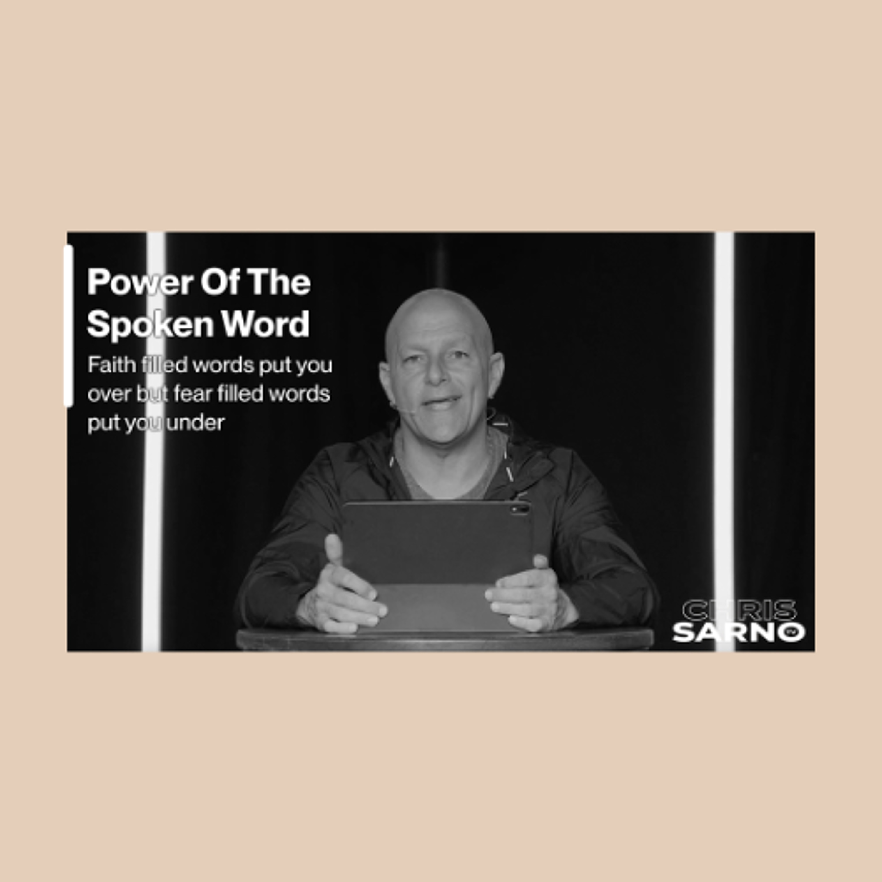 Power Of The Spoken Word | Chris Sarno TV episode artwork