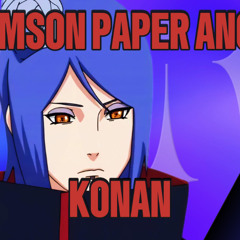 Crimson Paper Angel