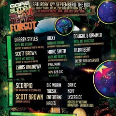 Dougal B2B Gammer @ Coreblimey - The Rave that Time Forgot (12/09/2015)