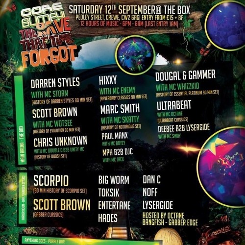 Dougal B2B Gammer @ Coreblimey - The Rave that Time Forgot (12/09/2015)