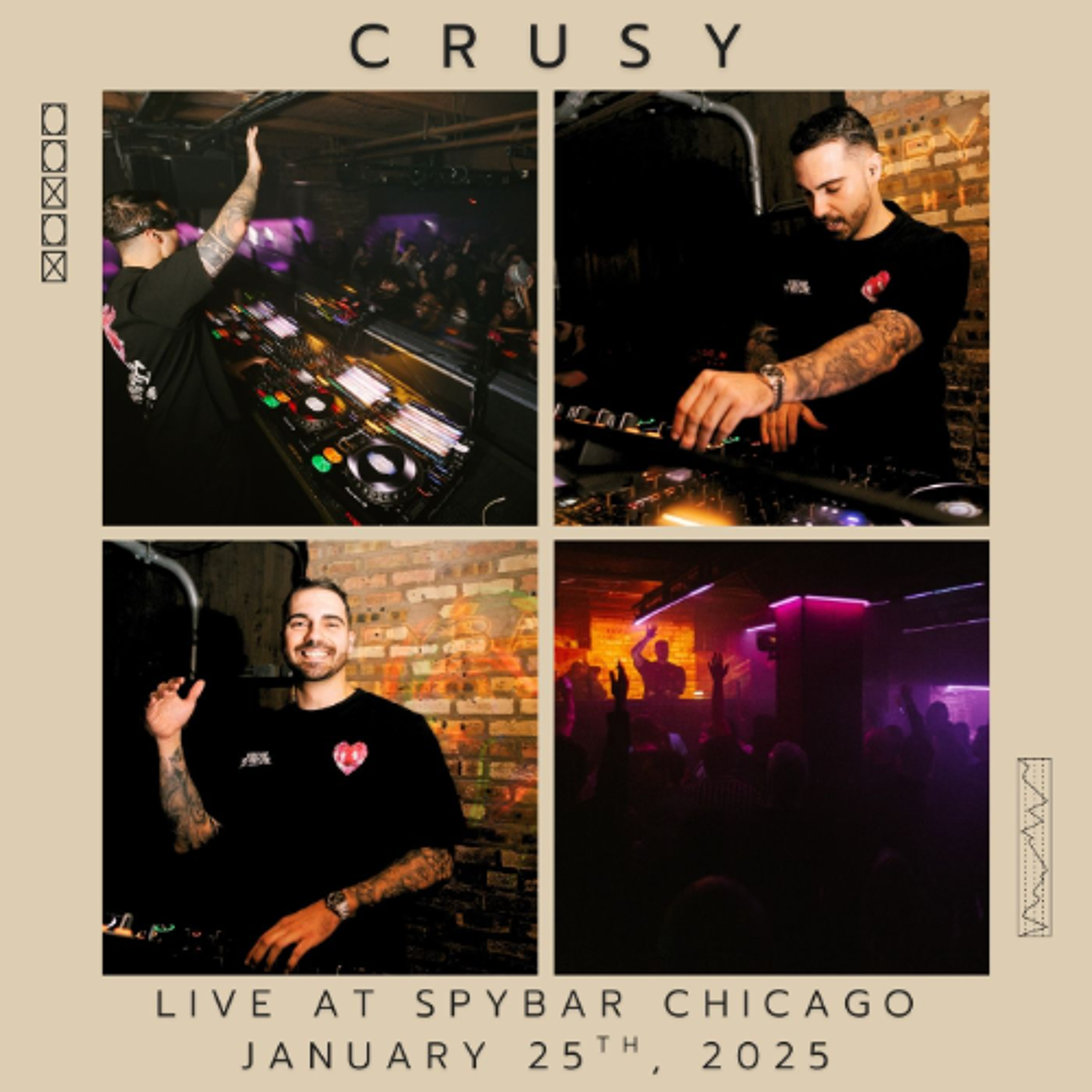 Crusy | Live at Spybar Chicago 1.25.2025 episode artwork