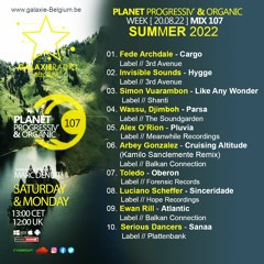 Marc Denuit // Planet Progressiv'  Mix 107  Podcast Week 20.08.22  Galaxie Radio Belgiuml .MP3