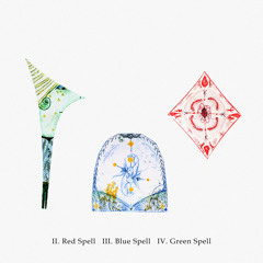 Three Spells (Red Spell, Blue Spell, Green Spell)