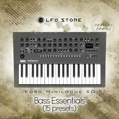 Korg Minilogue XD - Bass Essentials (15 Free Presets) - Anton Anru