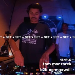 Tom Manzarek B2B OG Maxwell @Djoon with Nuit Noire & Piñata Radio (08.09.2023)