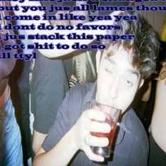 im going home ill talk to you later
