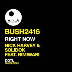 Nick Harvey & Solidok Feat. Nimiwari - Right Now (Bush Records)