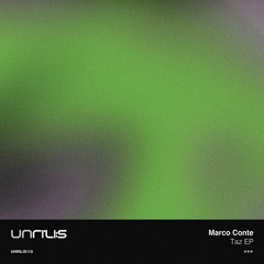 Première | Marco Conte - Taz Is Back Intro [Unrilis]