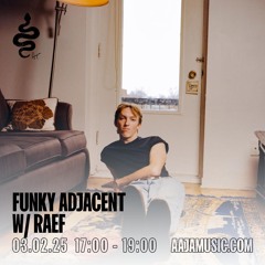 Funky Adjacent w/ Calm Stiege - Aaja channel 1 - 03 02 25