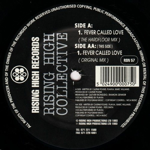 FREE DL: Rising High Collective - Fever Called Love - Spinnaka's PROFFrosty Rework