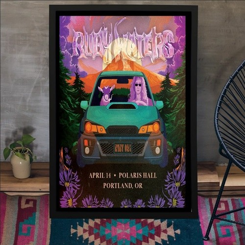 Stream Ruby Waters 4-14-2024 Polaris Hall Portland, OR Poster by ...