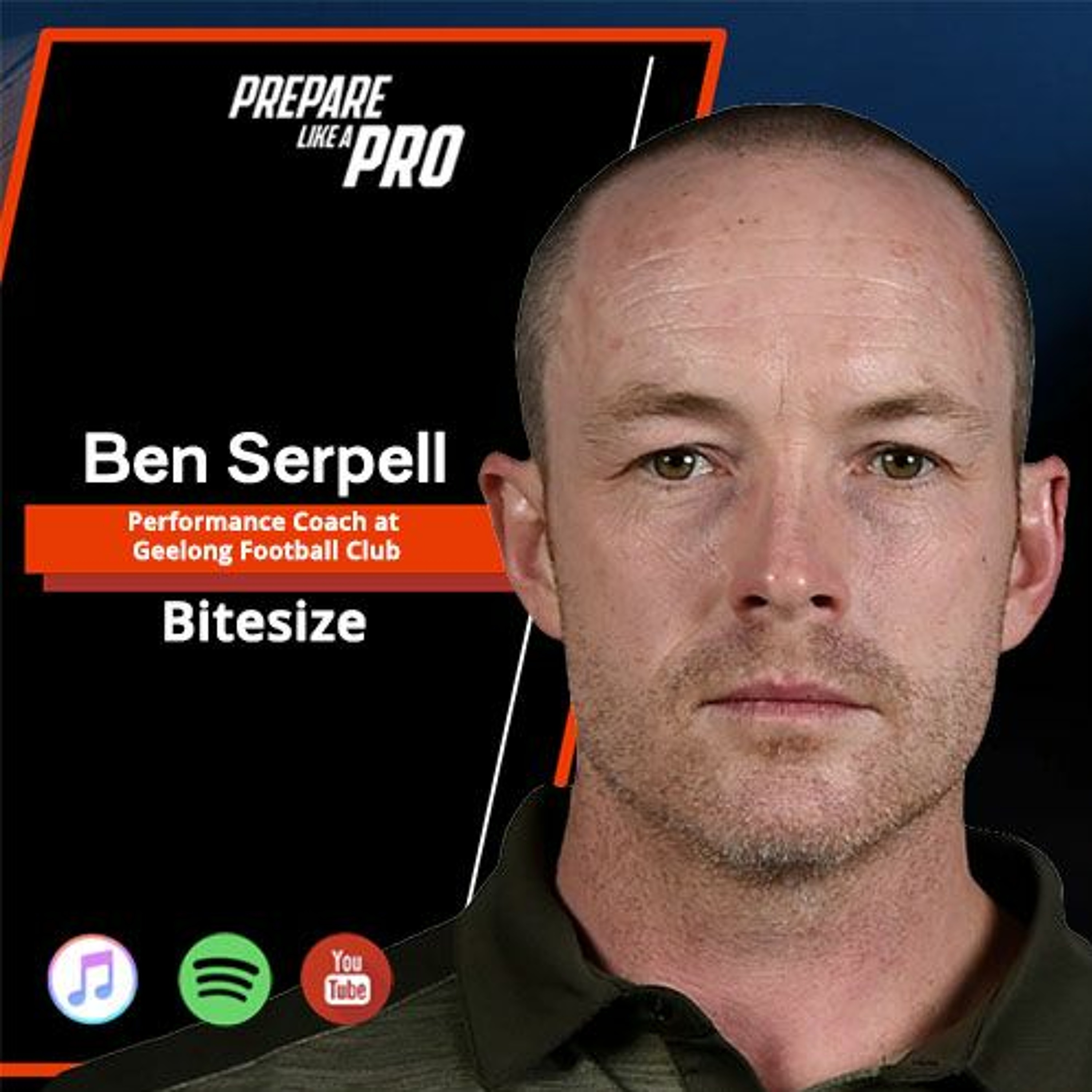#bitesize - Ben Serpell, Performance Coach at Geelong Football Club episode artwork