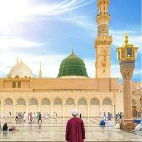 و انا داخل على عتابه وعلى القبه الخضراء