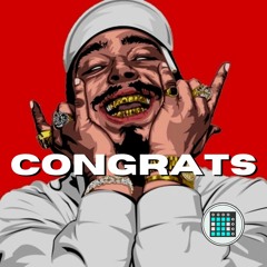 [FREE] Post Malone x Quavo type beat - "Congrats" | Rap Instrumental