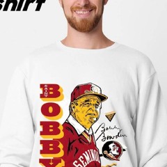 Bobby Bowden Florida State Seminoles 1993-1999 National Champions Signature Shirt