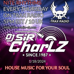 2024-01-18 - DJ SIR CHARLZ - TRAX RADIO -HOUSE VINYL