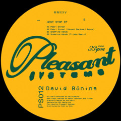 PREMIERE: David Böning - Pearl Street