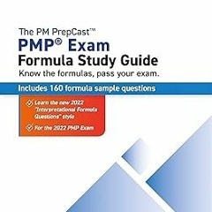 * The PMP Exam Formula Study Guide BY: Cornelius Fichtner (Author) +Read-Full(