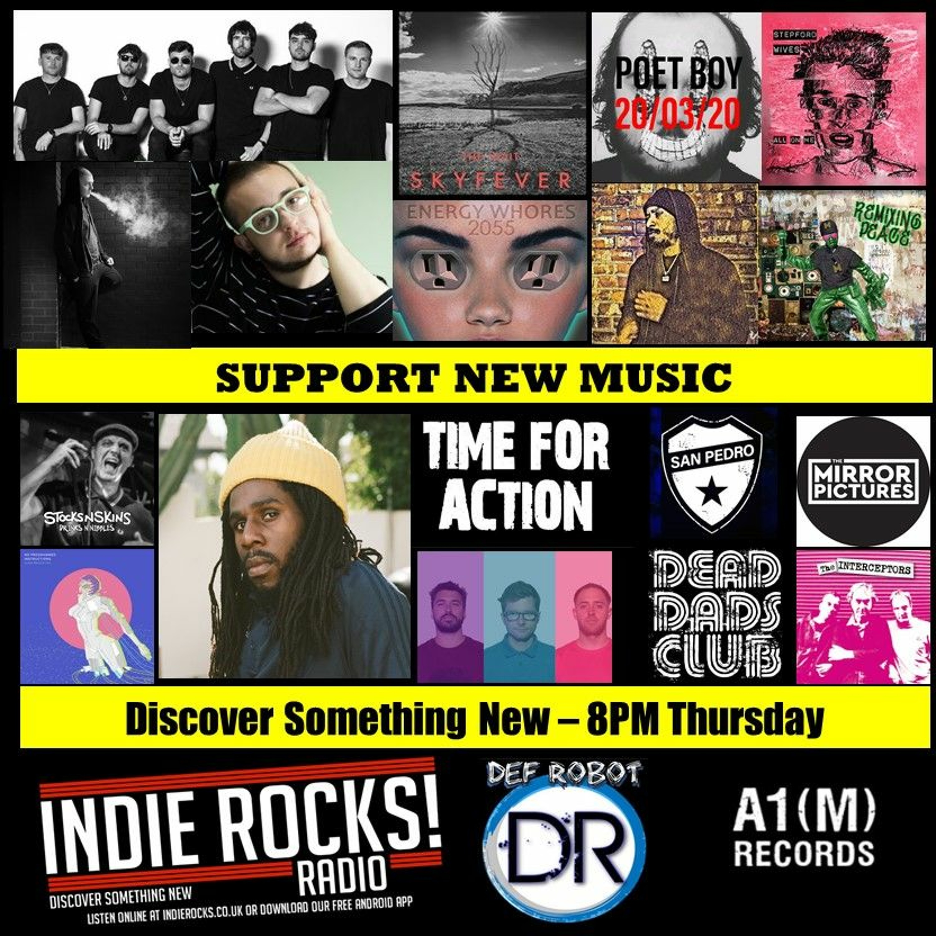 A1M new Music Show - Discover New Music - Indie Rocks Radio