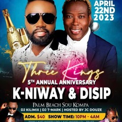 Disip  -Sainte Cecile Live Three Kings Lounge FL April 22nd 2023