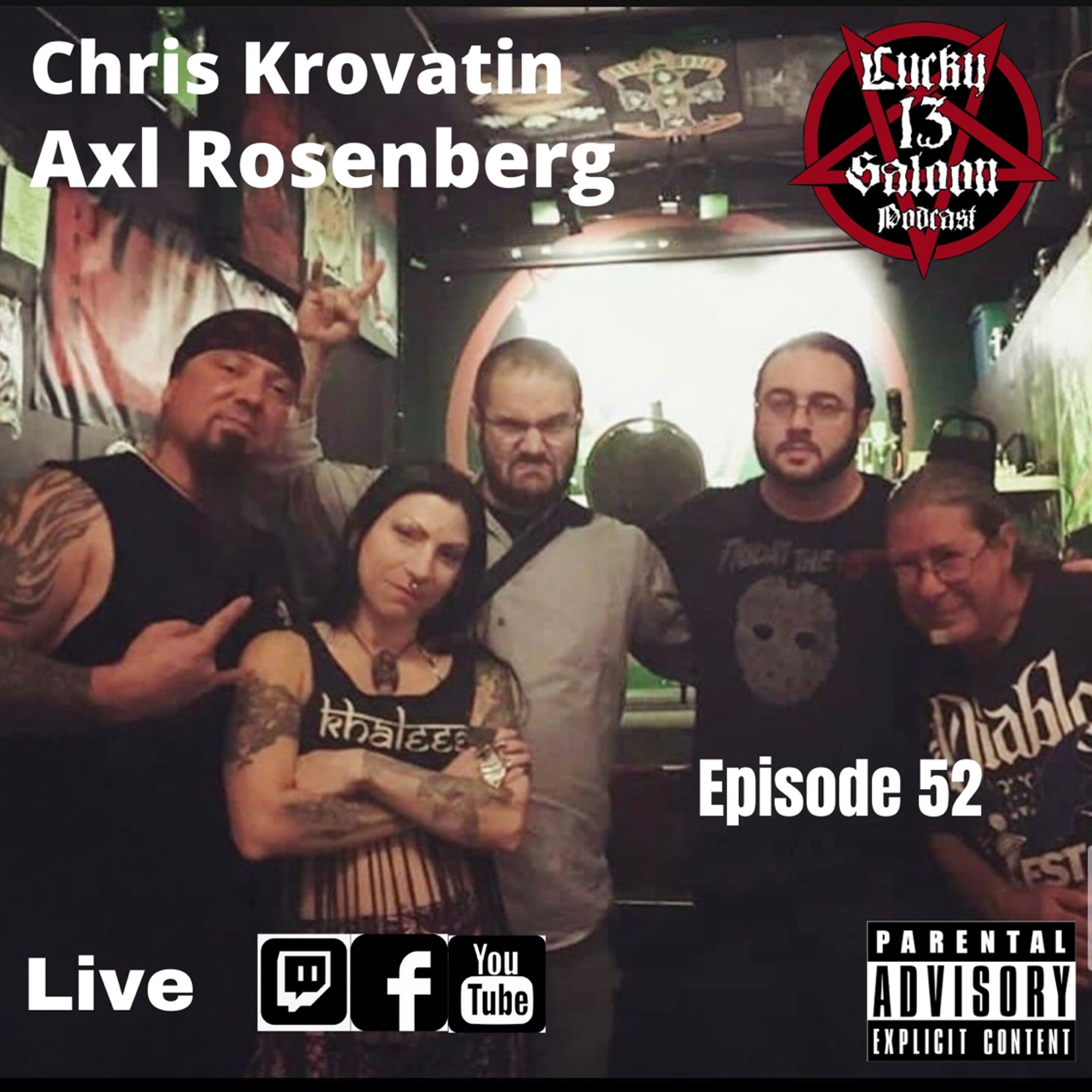 Ep. 52: Chris Krovatin & Axl Rosenberg (Authors of Hellraisers) episode artwork