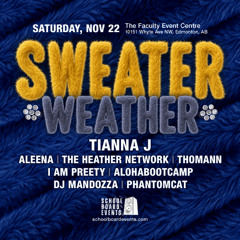 THØMANN's Set @ SWEATER WEATHER, Nov 22nd @ The Faculty YEG